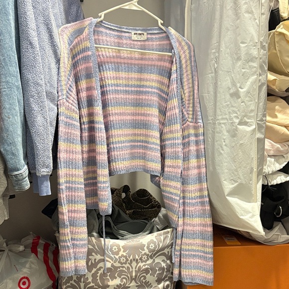 Pastel Striped Cardigan - Picture 1 of 1